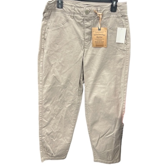 Democracy Flax Skyrise Ab Solutions Size 10 High Waist Barrel effect - Picture 8 of 10